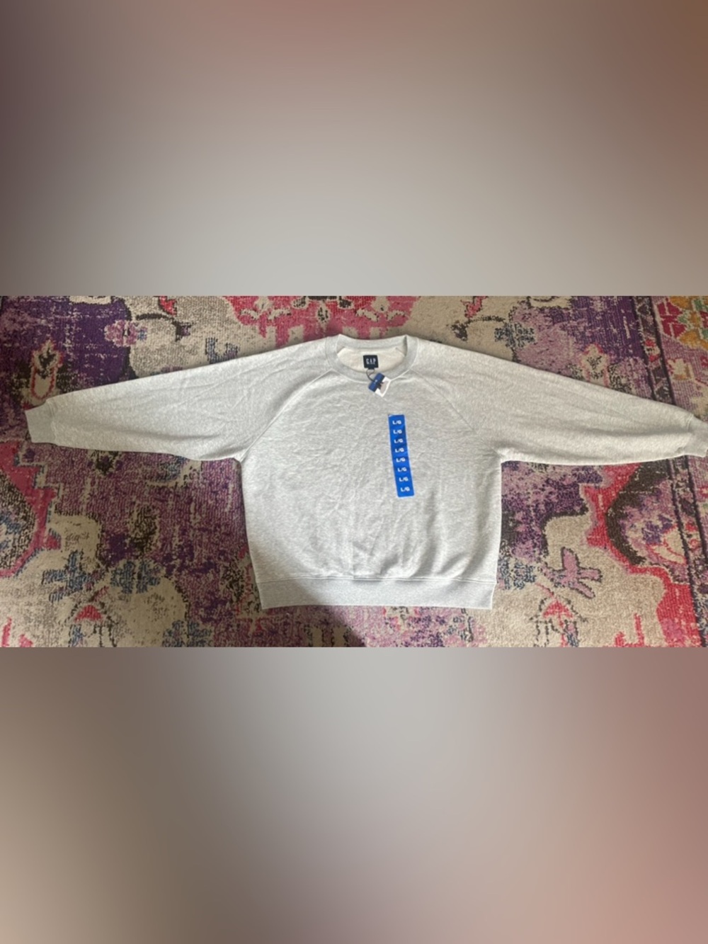GAP Light Gray Crewneck Sweatshirt